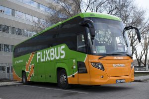 Flixbus Népligetnél